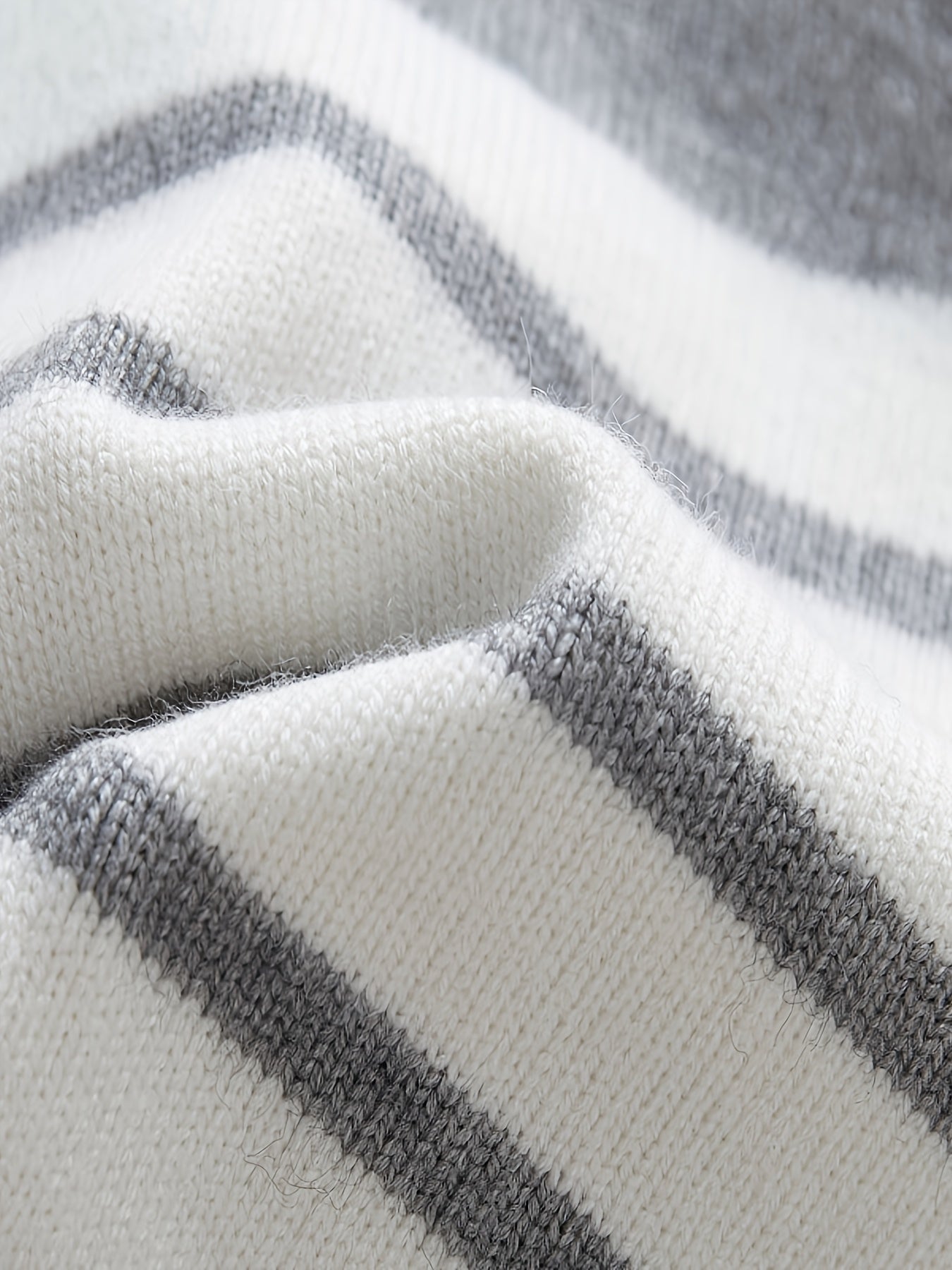 Pull rayé tricoté pour bébé tout-petit - Edrian