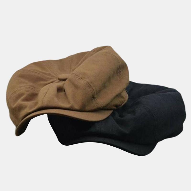 Casquette plate béret rétro vintage pour hommes - Jerro