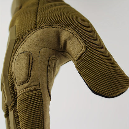 1 Pair Thickened Windproof Touchscreen Survival Gloves