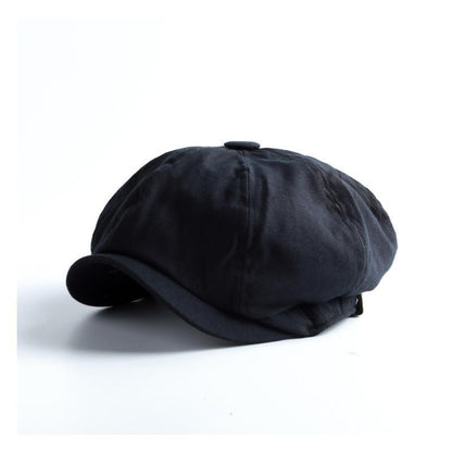 Casquette plate béret rétro vintage pour hommes - Jerro