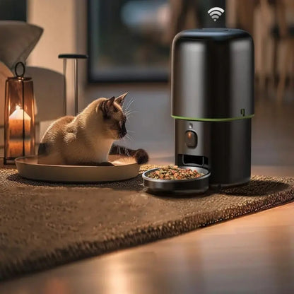 PapaPet – Slimme automatische kattenvoeder met camera