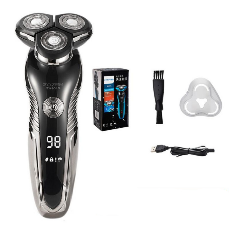 Rasoir rechargeable pour usage humide et sec