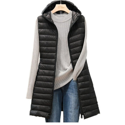 Aveline - Gilet léger pour femmes avec capuche