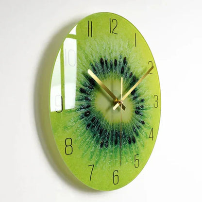 Menico - Grande horloge murale en verre