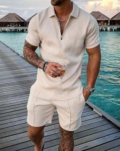 Polo et short Zomerset pour hommes - Diego