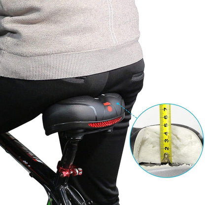 Fahrradsattel mit Beleuchtung und zusätzlichem Sitzkomfort
