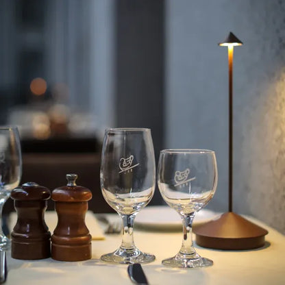 Nordisk design LED stearinlys bordlampe - vandtæt dæmpbar