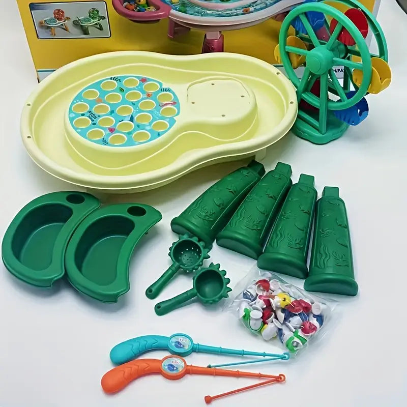 Table de jeu d'eau - Avec poissons magnétiques