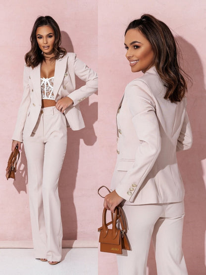 Naomi – Stilig midi-kjole med elegant V-hals