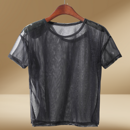 Alicia – Sexet Gennemsigtig Damebluse til et Dristigt Look
