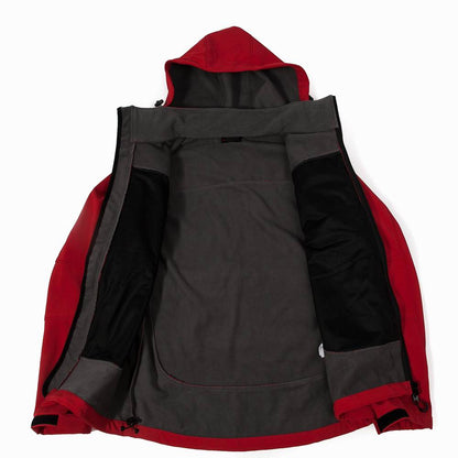 Veste tactique imperméable pour homme avec multiples poches zippées