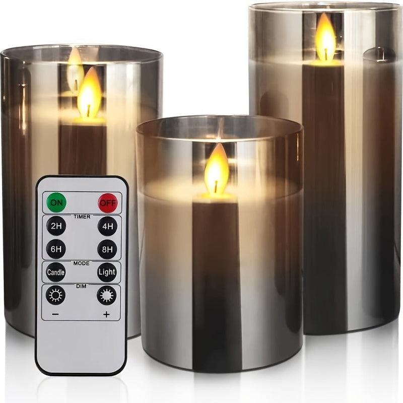 LumiFlicker - Battery-Powered LED Candle Set