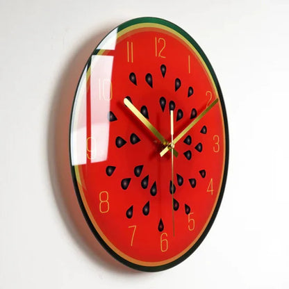 Menico - Grande horloge murale en verre