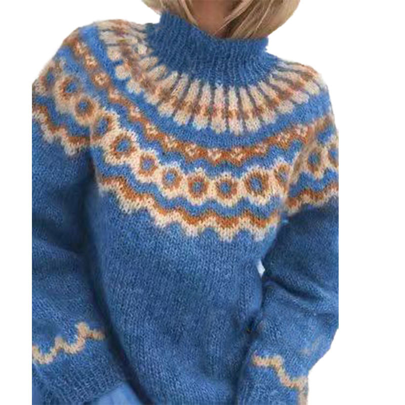 Pull-over tricoté rétro vintage pour femmes - Cassandra
