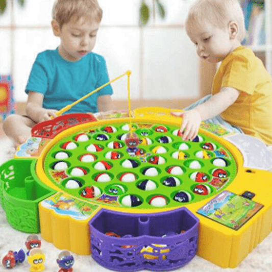 Montessori interaktivt fiskespill for barn