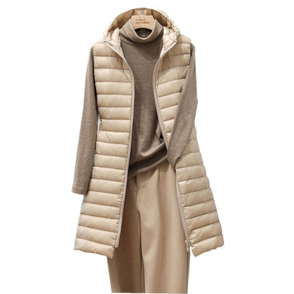 Aveline - Gilet léger pour femmes avec capuche