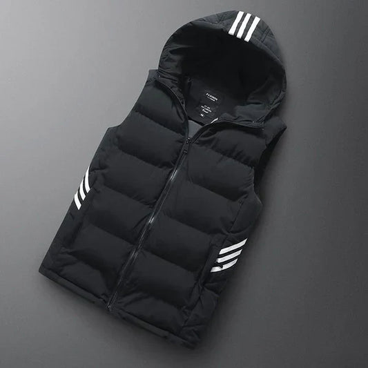 Bodywarmer pour homme avec capuche
