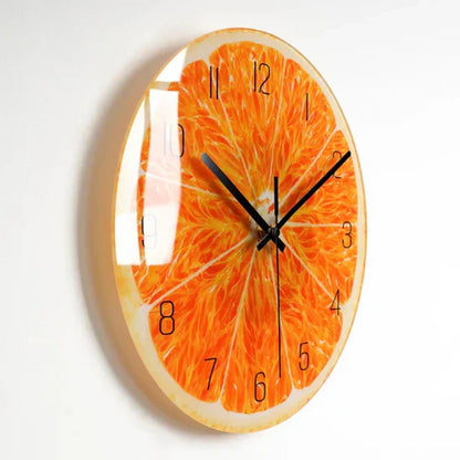 Menico - Grande horloge murale en verre