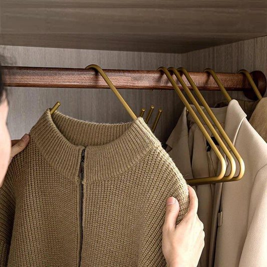 5 pieces of luxury clothing hangers - For outerwear and underwear