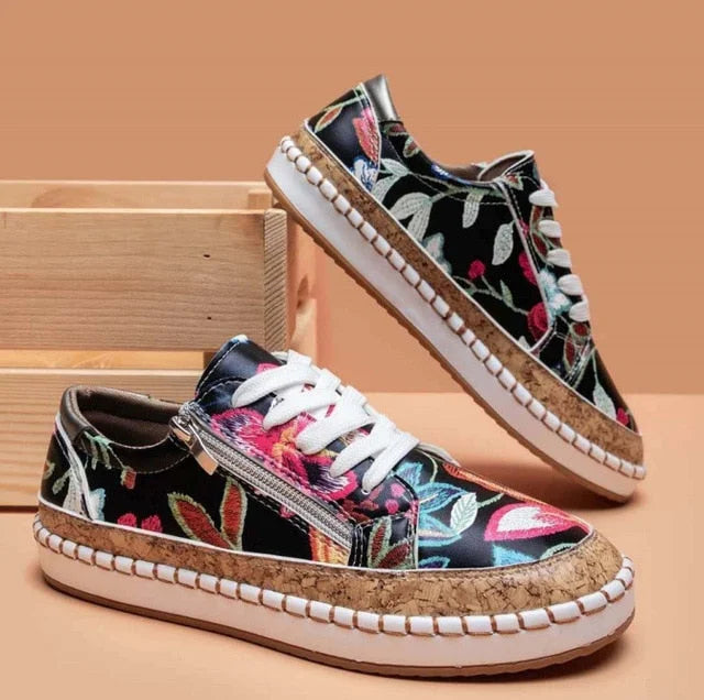 Quilla – Baskets florales pour femmes