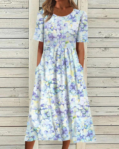 Robe Midi Imprimée - Nona
