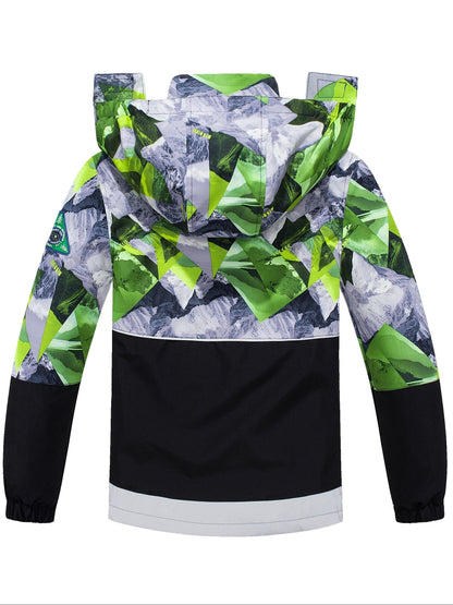 Veste imperméable pour enfants avec capuche amovible - Sammy
