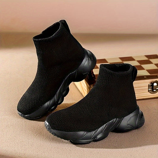 Boys' and Girls' Sock Shoes - Woven Breathable Shoes - Lucky