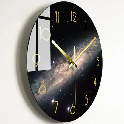 Menico - Grande horloge murale en verre
