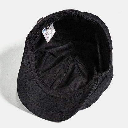 Casquette plate béret rétro vintage pour hommes - Jerro