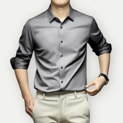 Chemise pour homme sans plis et sans repassage - Pratique et confortable