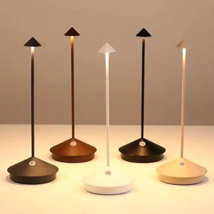 Nordisk design LED stearinlys bordlampe - vandtæt dæmpbar