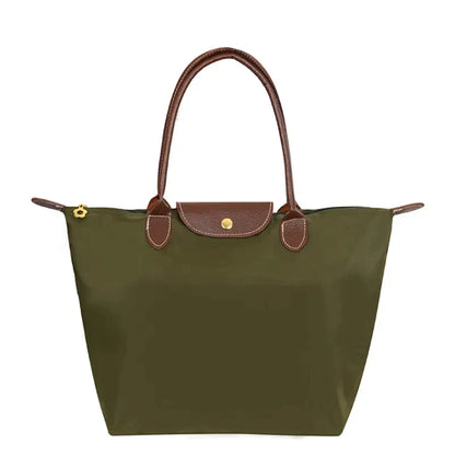 Amber – Rummelig trendy skuldertaske shopper