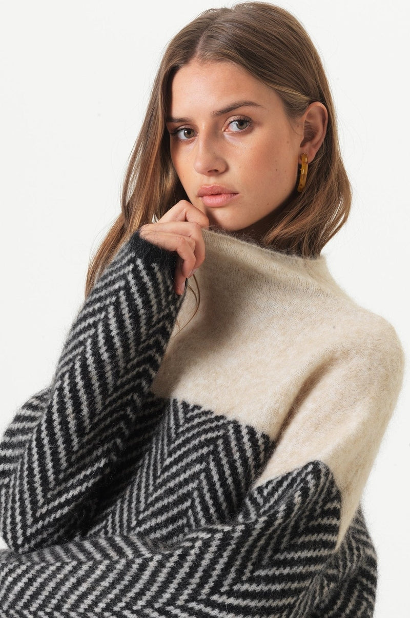 PureKnit - Pull à col roulé doux et élégant