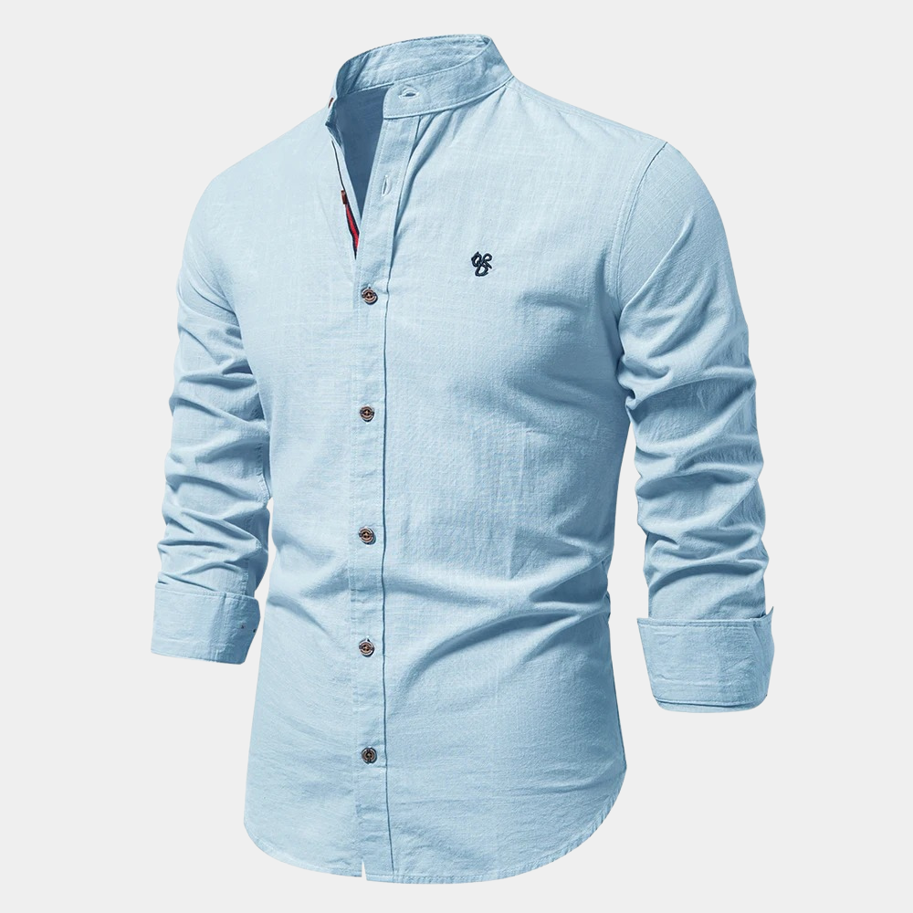 Zorro - Long-Sleeved Shirt with Buttons for Men