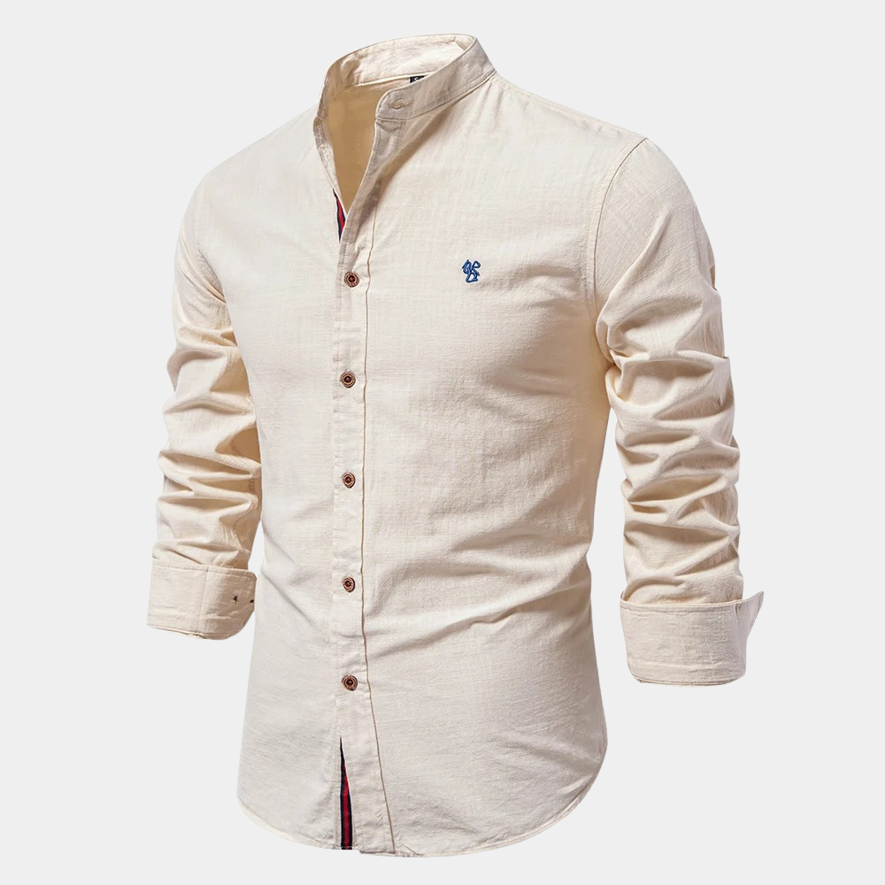 Zorro - Long-Sleeved Shirt with Buttons for Men