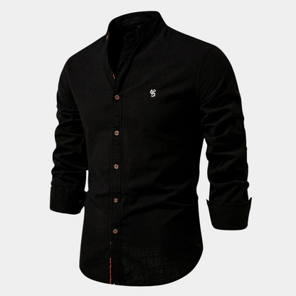 Zorro - Long-Sleeved Shirt with Buttons for Men