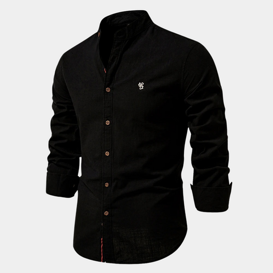 Zorro - Long-Sleeved Shirt with Buttons for Men