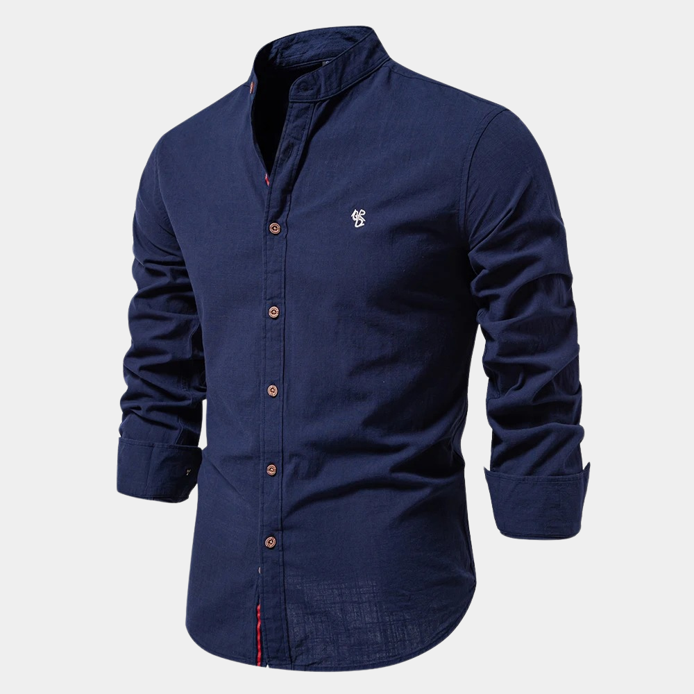 Zorro - Long-Sleeved Shirt with Buttons for Men
