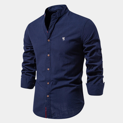 Zorro - Long-Sleeved Shirt with Buttons for Men