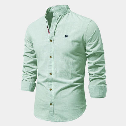 Zorro - Long-Sleeved Shirt with Buttons for Men