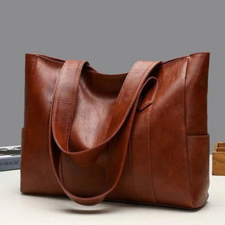 Sac à bandoulière en cuir vintage pour femmes – Classique et à la mode