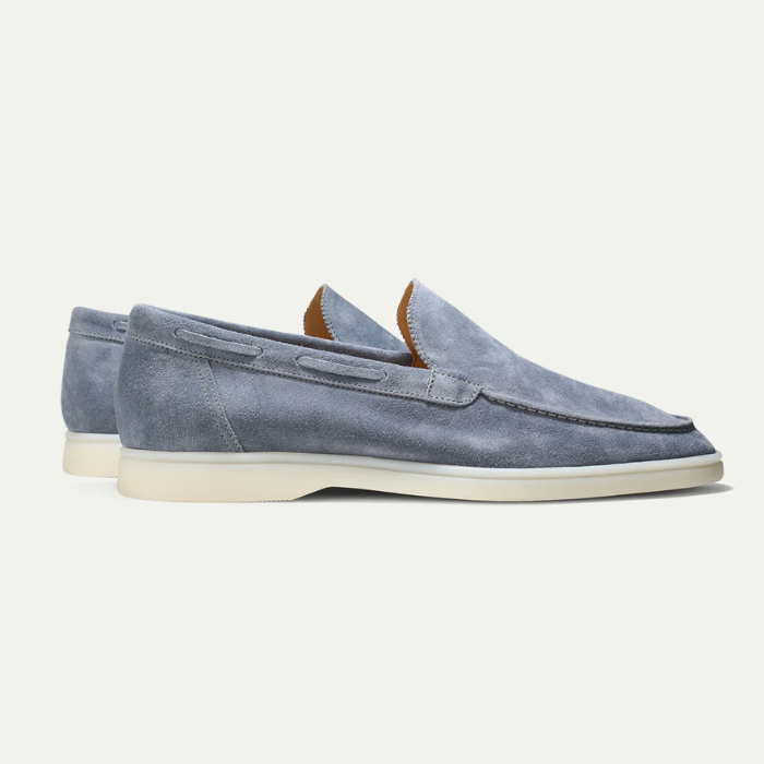 Milan – Mocassins en daim faits main de luxe pour hommes
