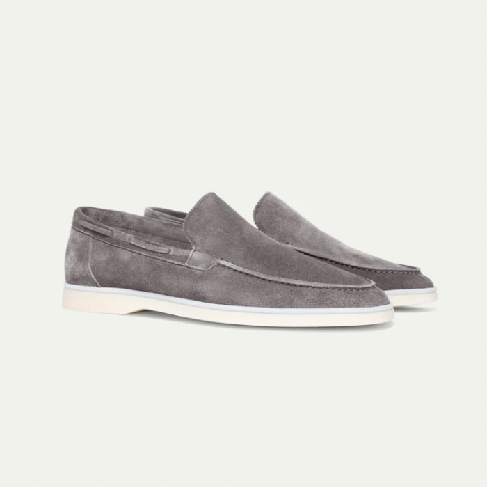 Milan – Mocassins en daim faits main de luxe pour hommes