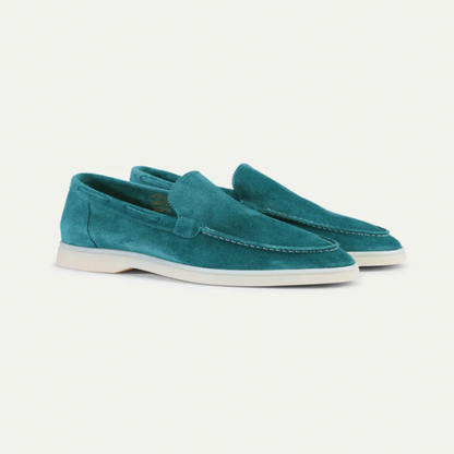 Milan – Mocassins en daim faits main de luxe pour hommes