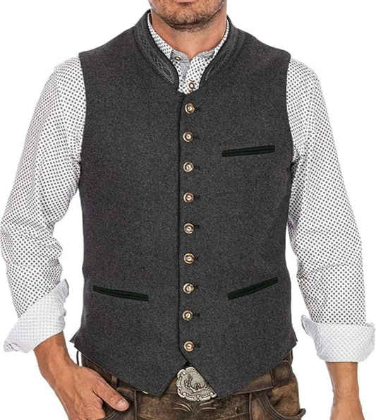 Gilet avec fermeture à boutons - Donnie