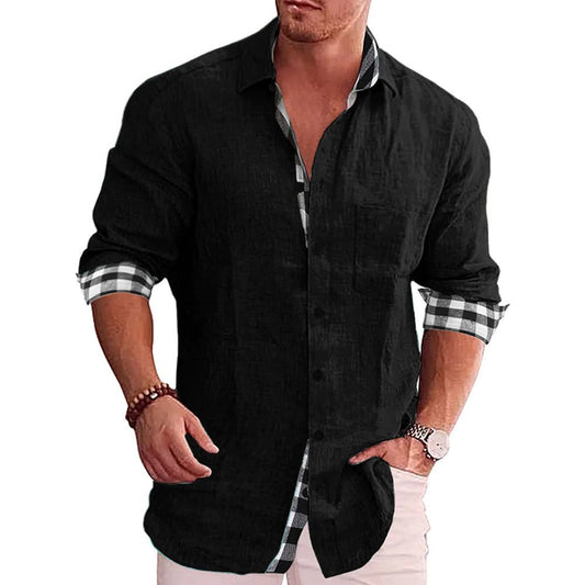 Chemise à boutons pour hommes - Dirk