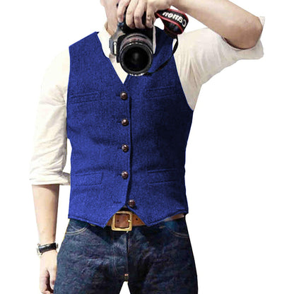 Gilet en denim pour hommes - Marko