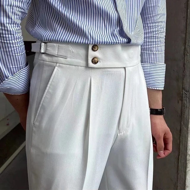 Adjustable British Men's Trousers - Adam