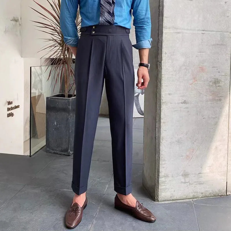 Adjustable British Men's Trousers - Adam