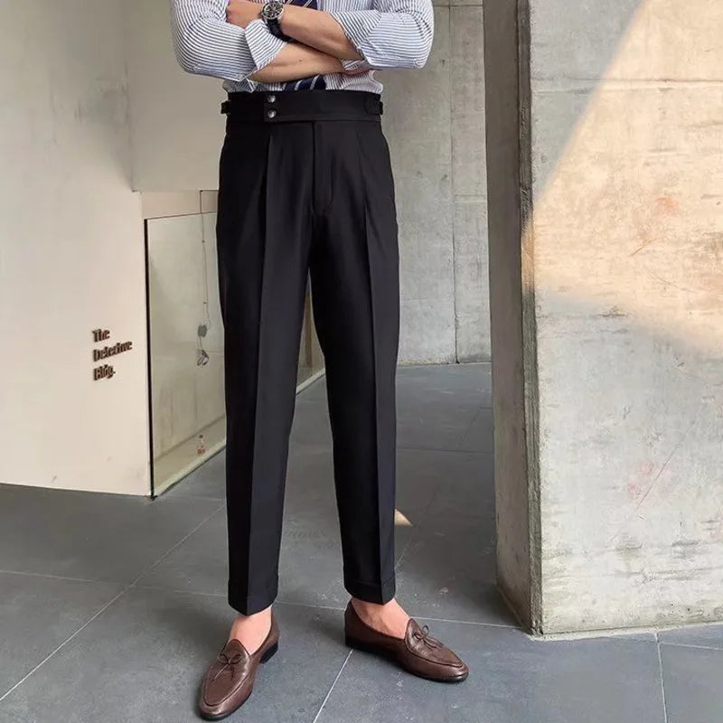 Adjustable British Men's Trousers - Adam